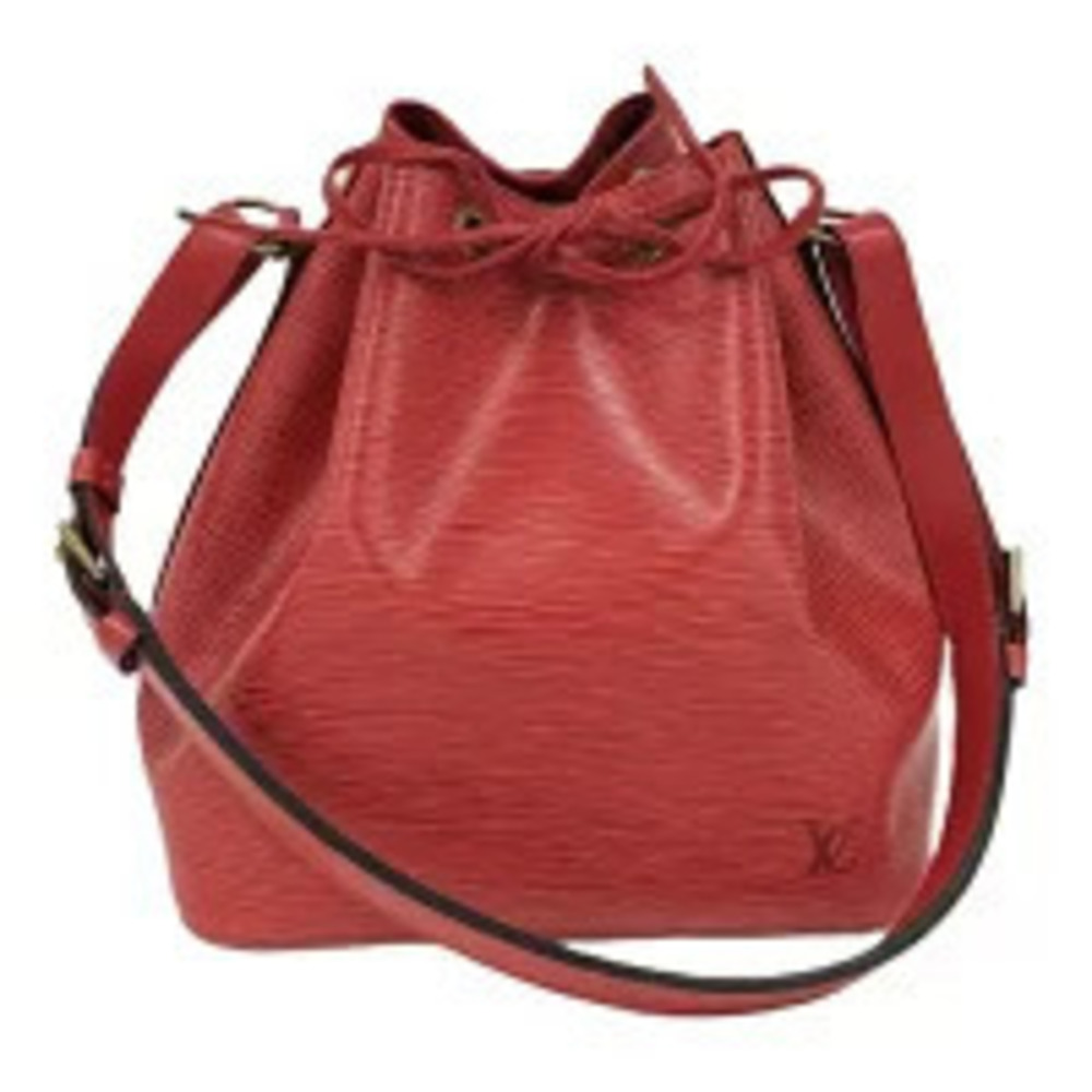 LOUIS VUITTON Noe Shoulder Bag Epi Leather Castilian Red